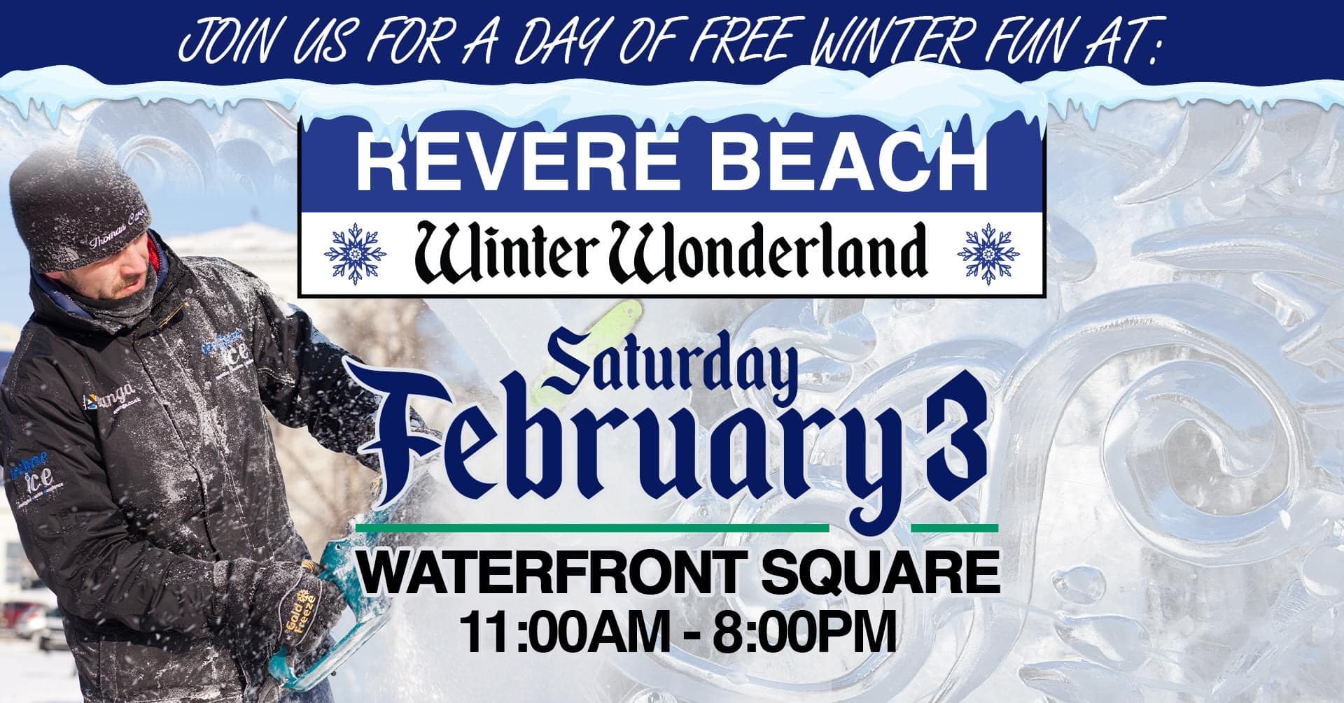 Revere Beach Winter Wonderland Saturday Feb. 3rd