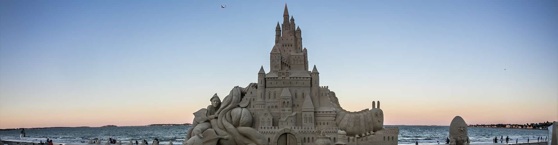 International Sand Sculpting Festival at Revere Beach