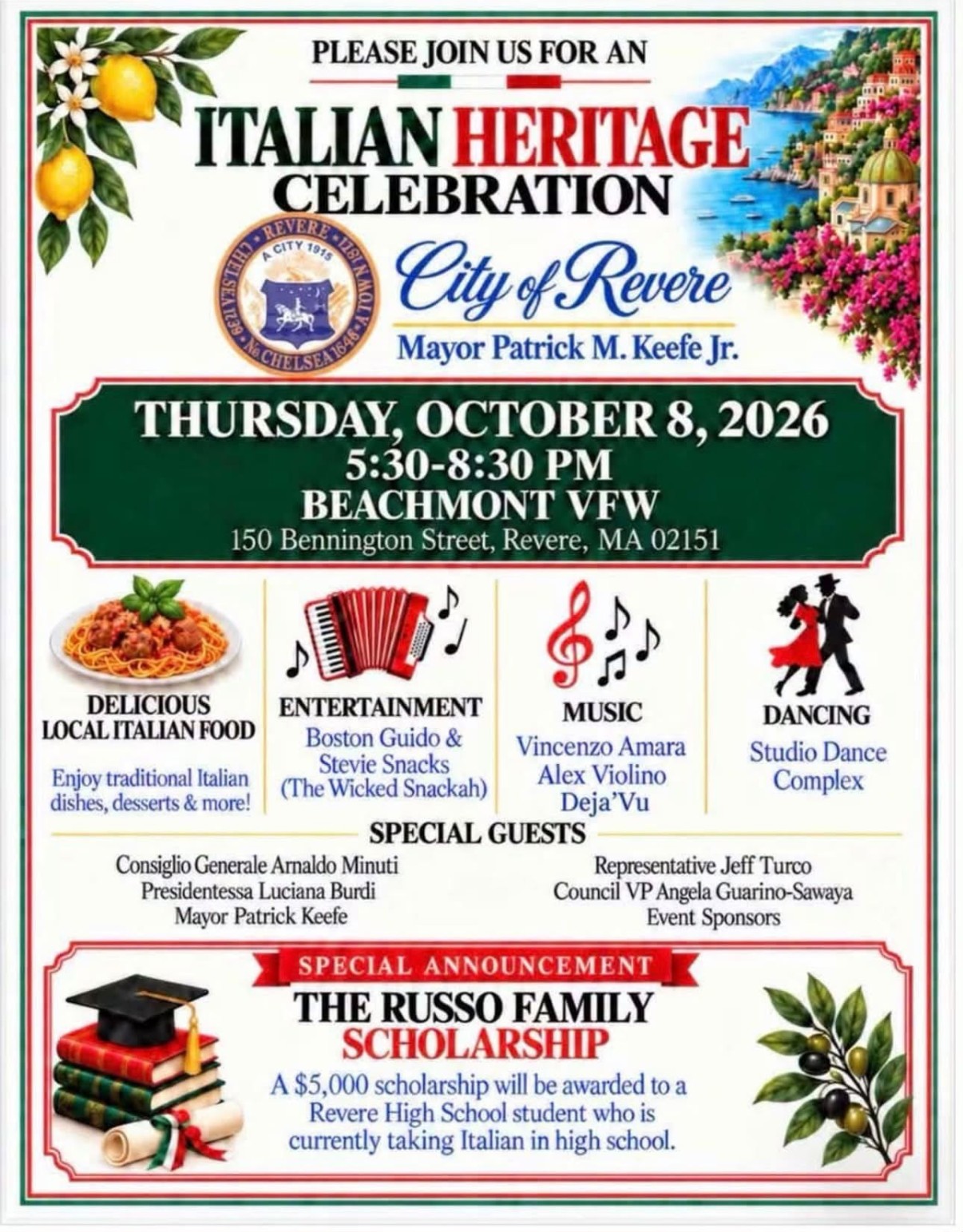 Italian Heritage Celebration 2026