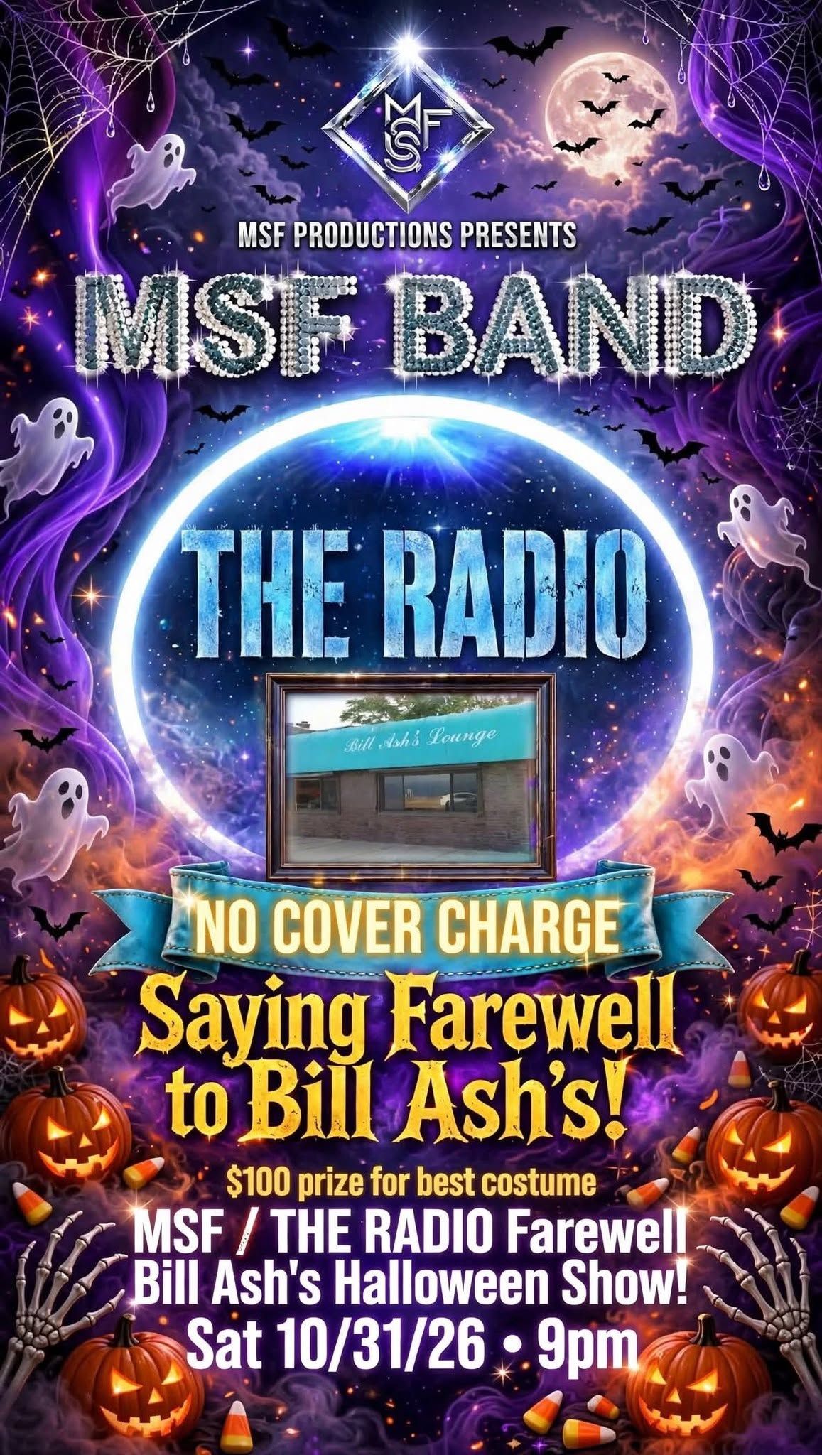 The Radio: Farewell to Bill Ash's Halloween Show