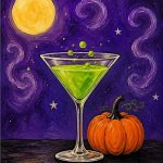 Witches Brew Paint Party at Floramo's on Revere Beach